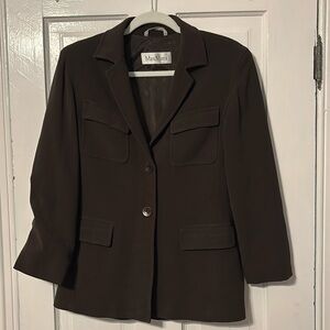 Vintage MaxMara Suit Top